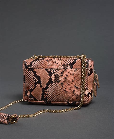 sac bandouliere femme python.